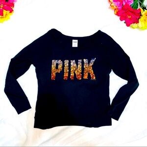 Crew neck long sleeve top